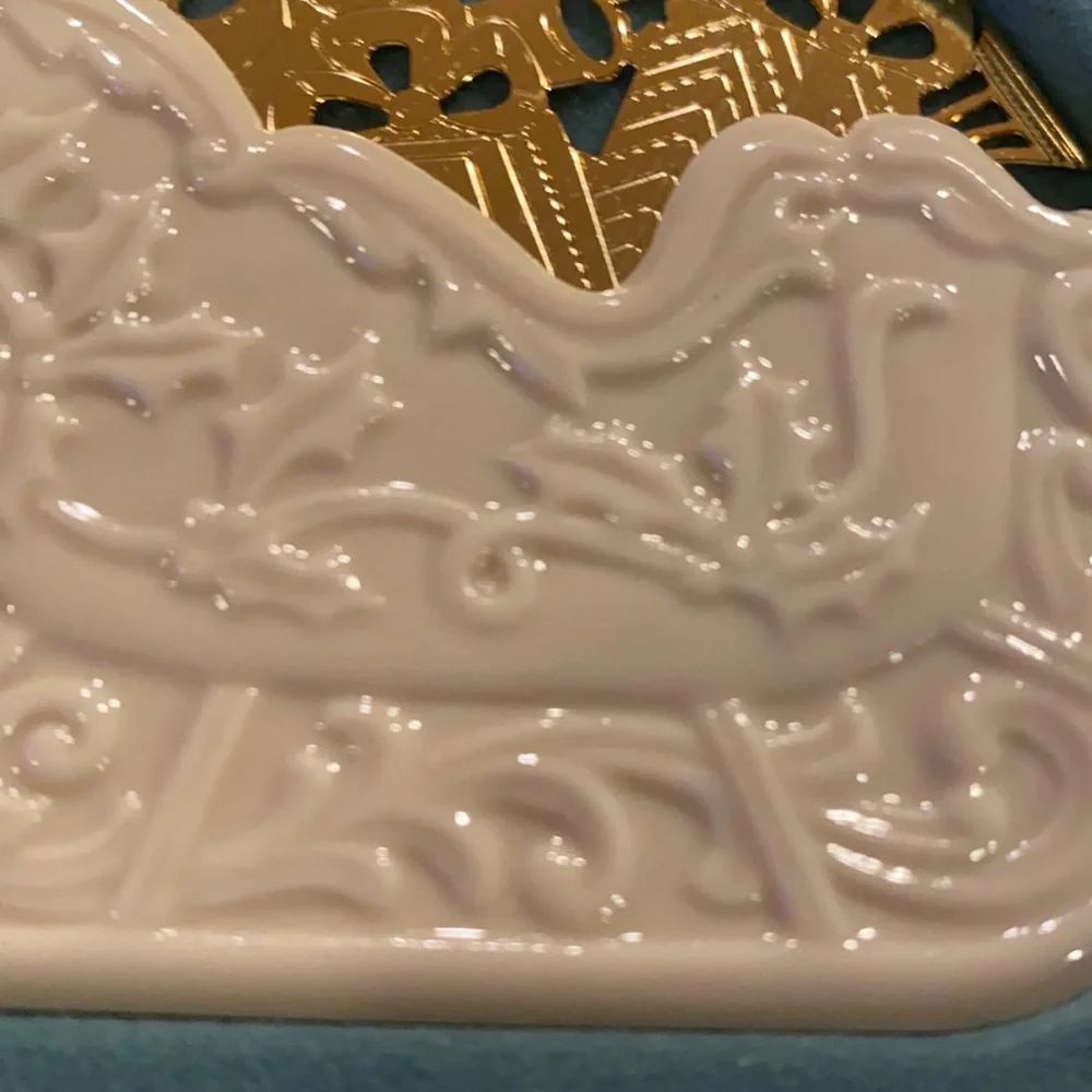 ~Lenox~ Vintage Sleigh Full of Toys Ornament